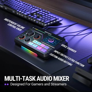 Fifine SC8 RGB keverő fekete