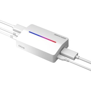 Fifine V3W, HDMI USB-A rögzítőkártya fehér