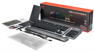 ASUS ROG Claymore II Mechanikus Vezeték Nélküli Gamer Billentyűzet - Magyar kiosztás