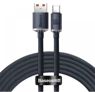 Baseus Crystal Shine 100W USB-A/C kábel