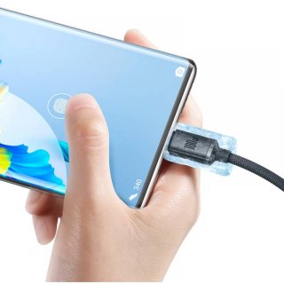 Baseus Crystal Shine 100W USB-A/C kábel