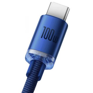 Baseus Crystal Shine 100W USB-A/USB-C kábel