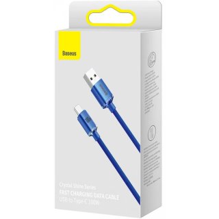 Baseus Crystal Shine 100W USB-A/USB-C kábel