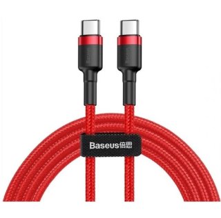 Baseus Cafule USB-C kábel, 2m, piros