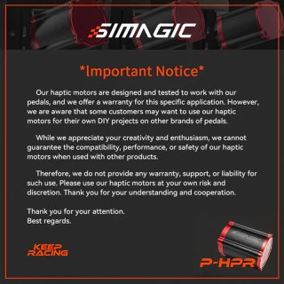 Simagic P-HPR Haptic Pedal Reactor