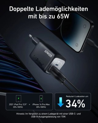 Anker Prime 67W GaN töltő
