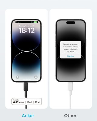 Anker 322 USB-C/Lightning kábel