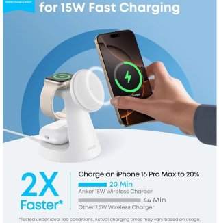 Anker MagGo 3-in-1 töltőállvány