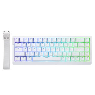 Epomaker HE68 Lite Magnetic Switch Mechanikus Gamer Billentyűzet - Fehér