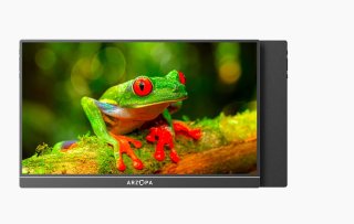 Arzopa A1 Hordozható Monitor - 15,6" - Fekete