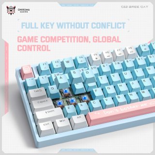 Onikuma G52 Mechanikus Gamer Billentyűzet
