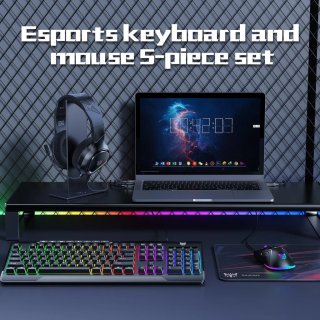 Onikuma TZ5008 5 az 1-ben Gamer csomag - Fekete