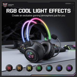 Onikuma GT889 Tri-Mode Vezeték Nélküli Gamer Headset