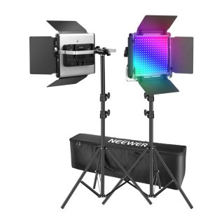 Neewer 2×660 PRO II RGB LED lámpa