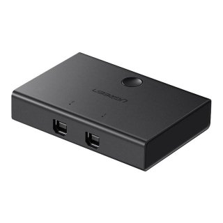 UGREEN USB 2.0 2x1 Megosztó Kapcsoló - Fekete