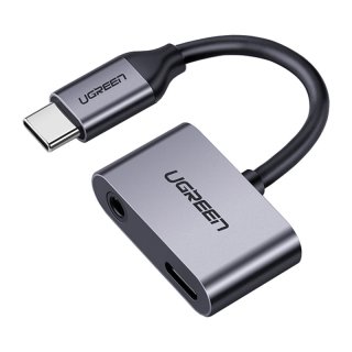 UGREEN 2-in-1 USB-C Audio és Töltő Adapter