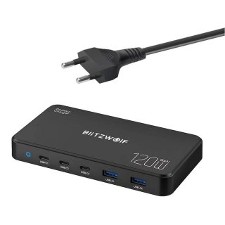 Blitzwolf BW-i100 5in1 hálózati töltő