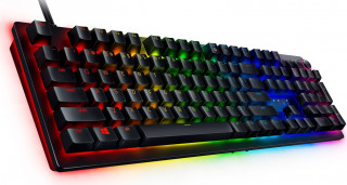 Razer Huntsman V2 Mechanikus Gamer Billentyűzet - Angol kiosztás