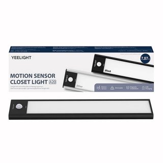 Yeelight Mozgásérzékelős Bútorvilágítás 20 cm - Fekete