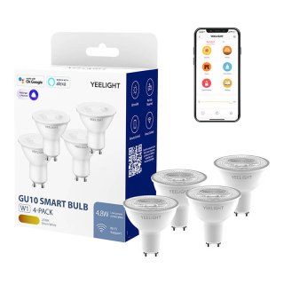 Yeelight W1 GU10 Intelligens Izzó 4db