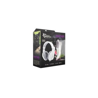 White Shark Panther Gamer Fejhallgató - Fehér