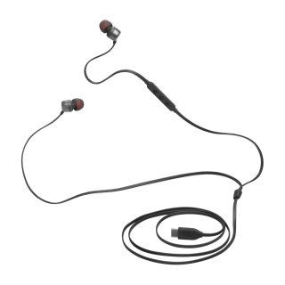 JBL Tune 310C USB-C Vezetékes fülhallgató, Fekete