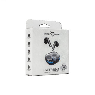 White Shark Hyperbeat TWS Fülhallgató - Fekete