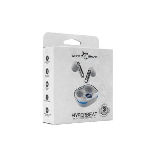 White Shark Hyperbeat TWS Bluetooth In-ear Fülhallgató - Fehér