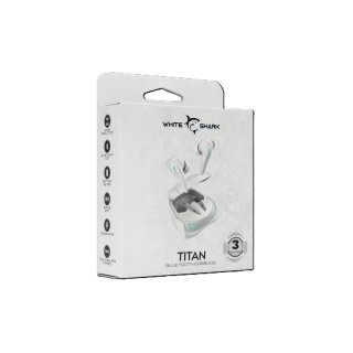 White Shark TITAN-W In-ear Bluetooth Fülhallgató