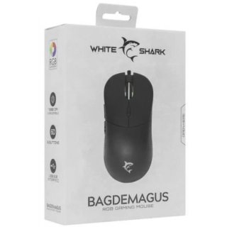White Shark Bagdemagus Gamer Egér - Fekete