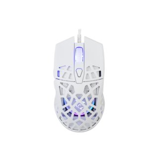 White Shark Caradoc Gamer Egér - Fehér