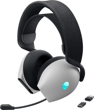 Dell Alienware AW725H Gamer Fejhallgató - Lunar Light