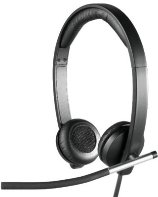 Logitech H650e Vezetékes Fejhallgató - Fekete