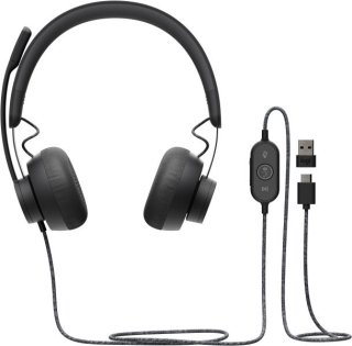 Logitech Zone Wired MS Fejhallgató