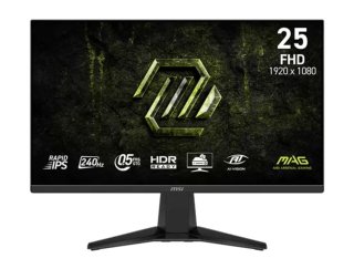 MSI MAG 255F X24 24,5" FHD Rapid IPS Gamer Monitor - Fekete