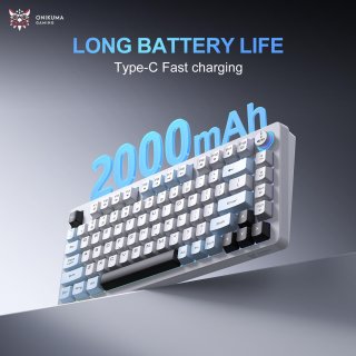 Onikuma MT501 Tri-Mode Vezeték Nélküli Gamer Billentyűzet