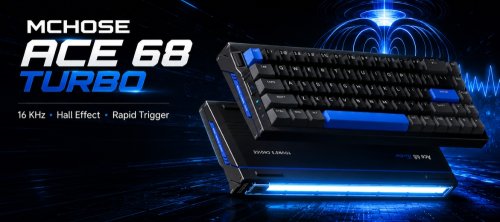 MCHOSE Ace 68 Turbo: mit jelent a 16 kHz, Hall Effect és Rapid Trigger?