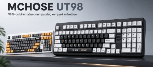 MCHOSE UT98: amikor kell a numpad, de nem akarsz óriási billentyűzetet