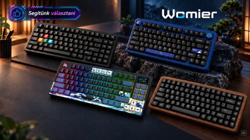 Womier: amikor a billentyűzet a setup egyik leglátványosabb része