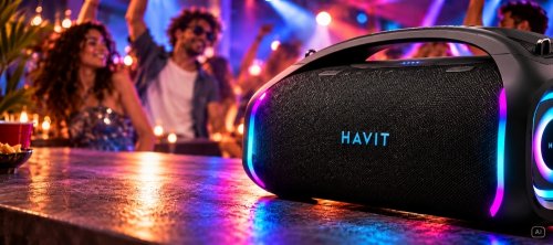 Zene, fények, karaoke – Így dobja fel a bulit a Havit SK910BT!