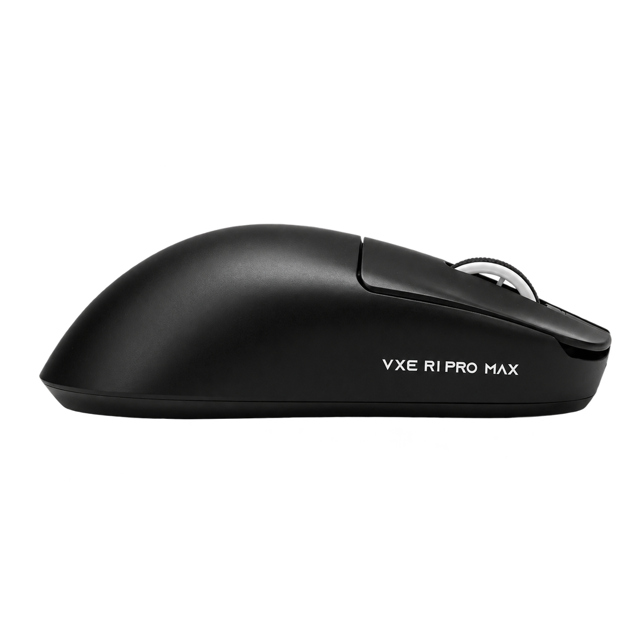 Fekete R1 Pro Max – oldalnézet és ívelt ház