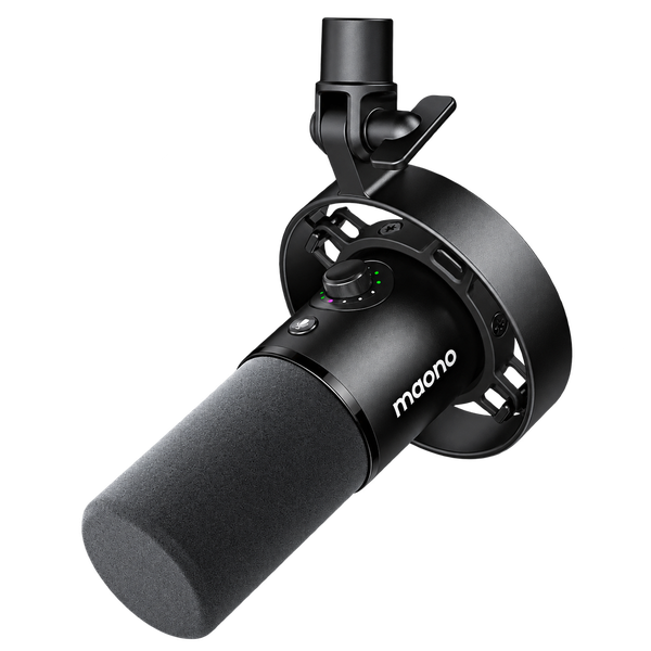MAONO PD300X USB/XLR Dynamic Streamer/Podcast Mikrofon - Fekete