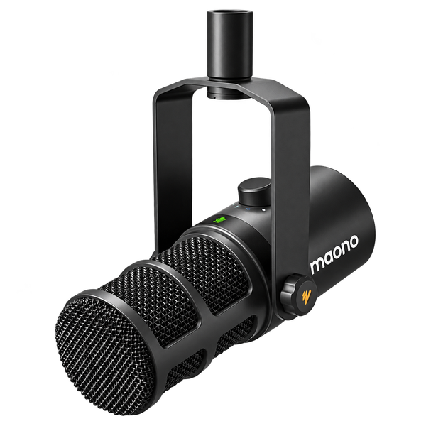 MAONO PD400X USB/XLR Dynamic Streamer/Podcast Mikrofon - Fekete