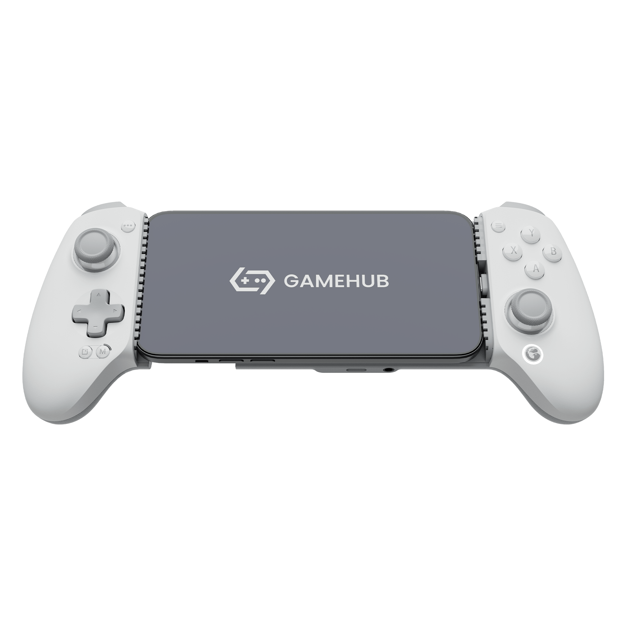 GameSir G8+ MFi Type-C, telefonnal vagy tablettel illusztrálva