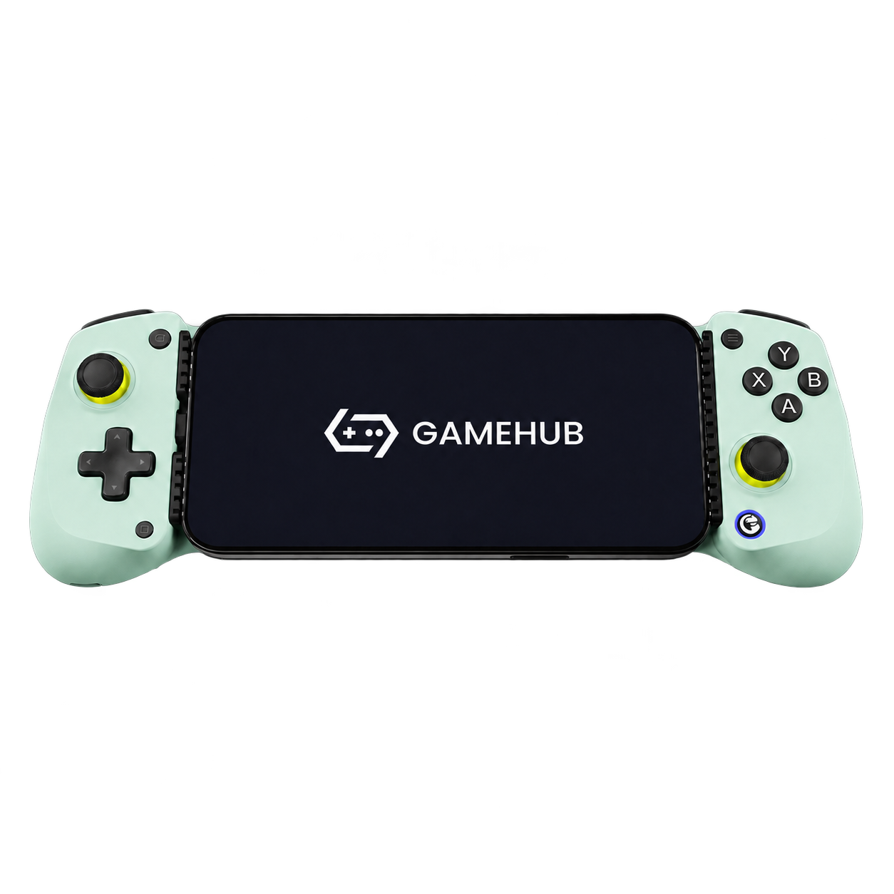 GameSir X5 Lite, telefonnal vagy tablettel illusztrálva