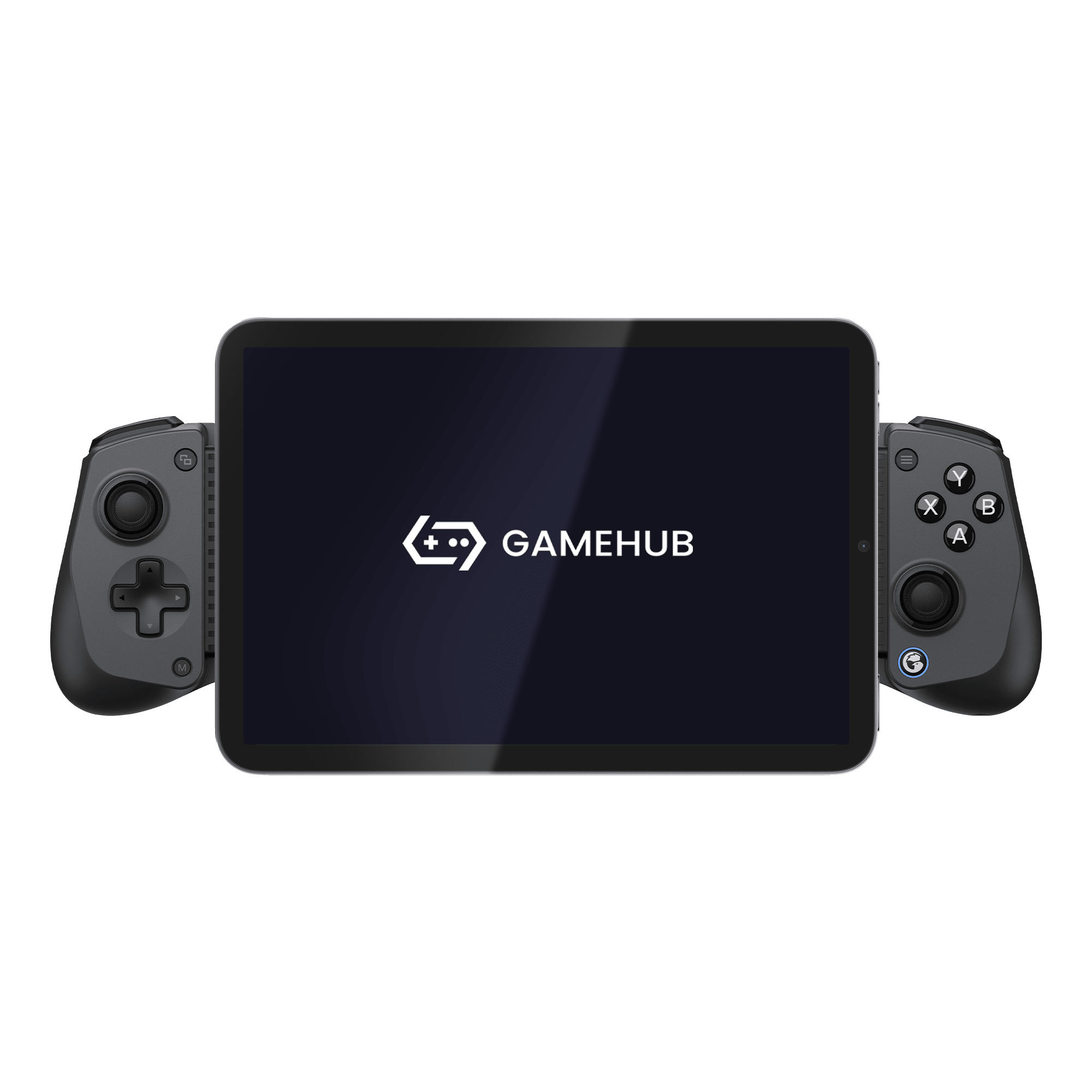 GameSir X5s, telefonnal vagy tablettel illusztrálva
