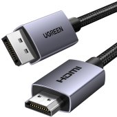 UGREEN DP123 DisplayPort - HDMI Kábel 1,5m 4K 30Hz