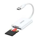 UGREEN CM265 2 az 1-ben USB-C kártyaolvasó