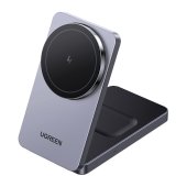 Ugreen W528 2 az 1-ben induktív töltő iPhone és AirPods készülékekhez