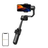 AOCHUAN Smart S2 3-tengelyes Okostelefon Gimbal - Fekete - Gimbal / stabilizátor